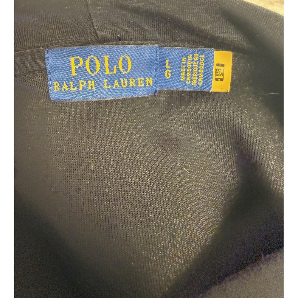 Polo By Ralph Lauren Double Knit Tech LSL KNT Women Size Large - Picture 3 of 9